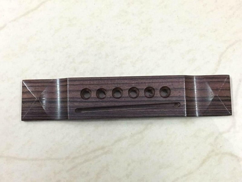 Musical String Pyramid Bridge 6 string for acoustic guitar Rosewood wood best replacement - Image 2